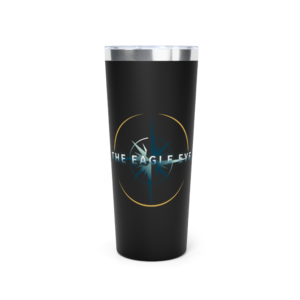 The Eagle Eye Tumbler - Adventure Seeker Copper Tumbler, Insulated Travel Mug for Outdoor Lovers, Gift for Hikers, Camping & Road Trips
