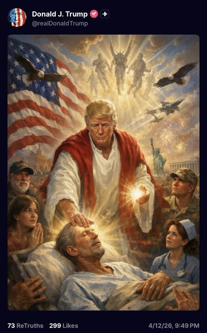 Trump’s Deleted AI “Healing” Image: Blasphemy, Hidden Beasts, and the Alarming Alterations